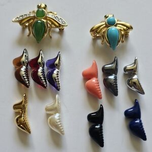 Vintage Joan Rivers Interchangeable Mama & Baby Bee Pin